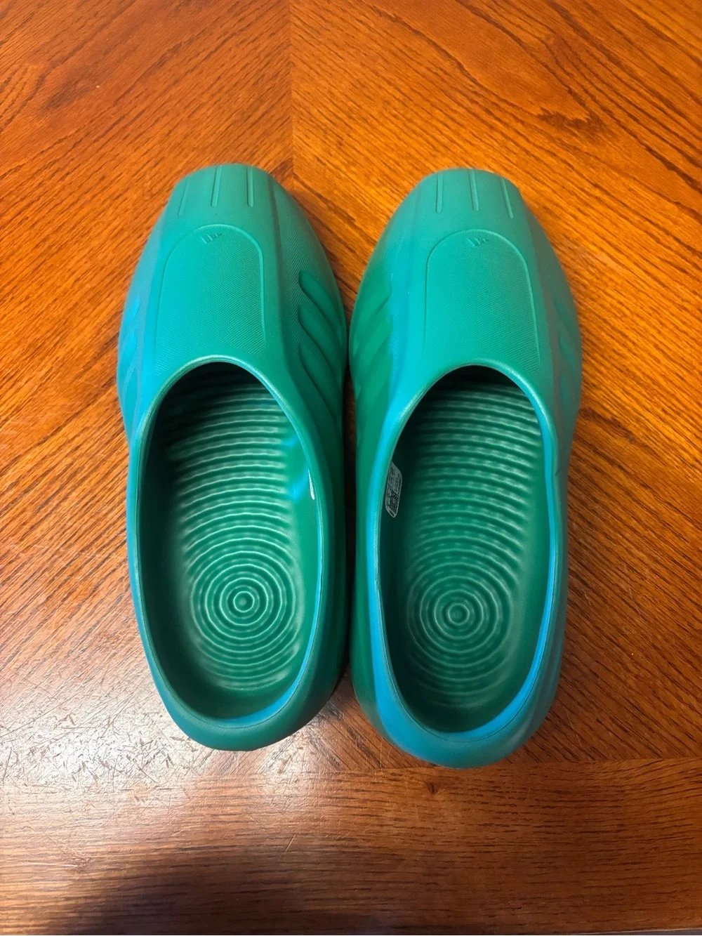 adidas Teal Slip-On Water-Resistant Clog